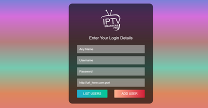 iPTV Smarters Pro Premium - Subscription 12 Months