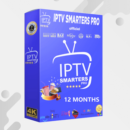 IPTV Smarter Pro pour Fire Stick - Meilleur service IPTV 