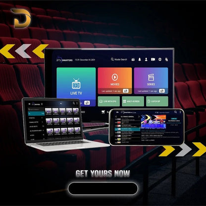 IPTV Géorgie - IPTV SMARTERS PRO - SMARTERS PLAYER LITE Abonnement 12 Mois 