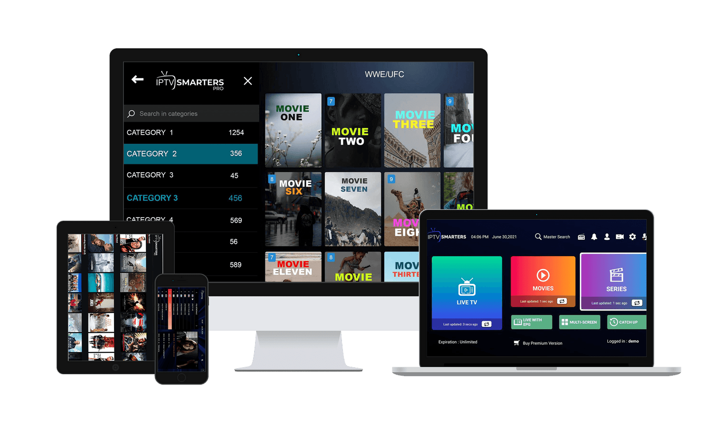 Abonnement IPTV SMARTERS PRO | IPTV dinde